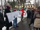 Сумські міліціонери протестують проти корупції в правоохоронних органах (ФОТО)