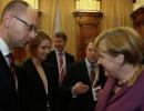 Меркель та Яценюк обговорять розвиток ситуації в Україні