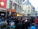 Громадяни Молдови в РФ голосували з російськими прапорами