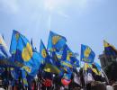 У Києві проходить мітинг з вимогою відставки Яценюка