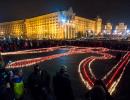 Активісти влаштували вогнище в центрі Києва