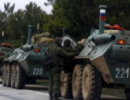 У Криму побачили колону російської військової техніки, що рухається до кордону з материковою Україною