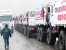 Колона МНС Росії доставила гуманітарну допомогу в Луганськ