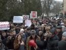 На Одещині сотні мітингувальників готуються до штурму міськвідділку міліції