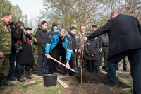 В Криму заклали алею слави на честь бійців самопроголошених республік Донбасу