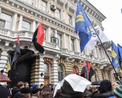 Одеські націоналісти пікетували обласну міліцію (ФОТО)