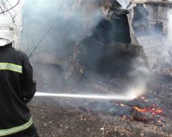 На Чернігівщині пожежа знищила більше 20 будівель в селі