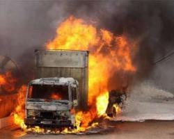 У Луганській області підірвався автомобіль ЗСУ