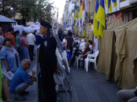Прибічники Ющенка покинули наметове містечко біля Печерського суду