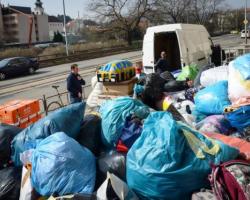 Переселенцям з Донбасу передали гуманітарну допомогу студенти Чехії (ФОТО)