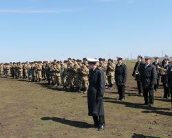 Близько 200 військовослужбовців військово-морських сил ЗСУ прийняли присягу у Вербну неділю (ФОТО)