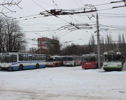Херсонські тролейбуси взяли під арешт
