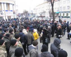 Віче у Вінниці «проголосувало» за відставку губернатора