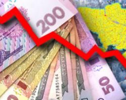 В Україні триває стрімке падіння гривні