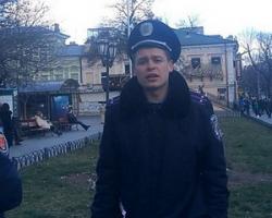 Журналістка провладного видання звинувачує одеського міліціонера в погрозах (ВІДЕО)