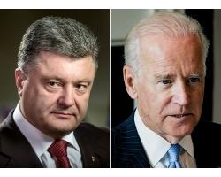 Порошенко обговорив з Байденом надання американської допомоги Україні