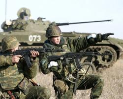 Військові проводять навчання на вулицях Харкова