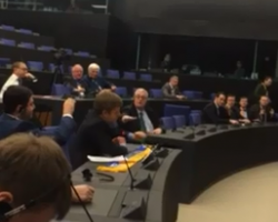 Нардеп Гончаренко влаштував скандал в Європарламенті